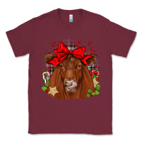 Burgundy christmas red angus Classic Tee - JahusDesignShop