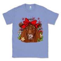 Colony Blue christmas red angus Classic Tee - JahusDesignShop