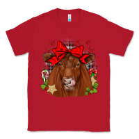Red christmas red angus Classic Tee - JahusDesignShop