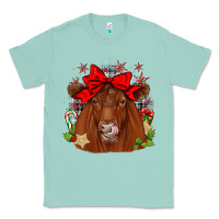 Seafoam christmas red angus Classic Tee - JahusDesignShop
