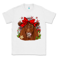 White christmas red angus Classic Tee - JahusDesignShop