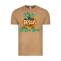 Vintage Camel Fall for Jesus He Never Leaves Vintage Tee - texasbilliewilder