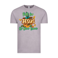 Vintage Zinc Fall for Jesus He Never Leaves Vintage Tee - texasbilliewilder