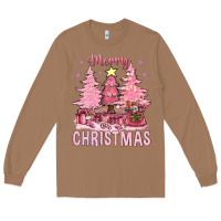 Toasted Coconut pink merry christmas bbs Long Sleeve Tee - BundleAndBundleShop