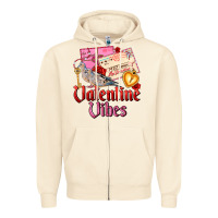 Sandshell valentine vibes Zipper Hoodie - AdoDesignShop
