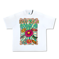 White keep calm dream on Urban Heavy Tee - CowhideDigitalArt