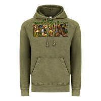Vintage Olive my daddy is my hero army western Vintage Hoodie - texasbilliewilder