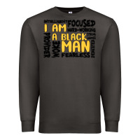 Smoke i am a black man Premium Sweatshirt - MaliasSmallBusiness