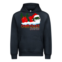 Navy Christmas Spirits Baseball Urban Hoodie - Bettercallsaul