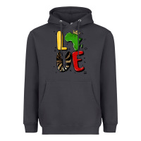 Smoke africa love Heavyweight Hoodie - MaliasSmallBusiness