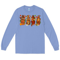 Colony Blue thanksgiving coffee cups with gnomes bbs Long Sleeve Tee - BundleAndBundleShop