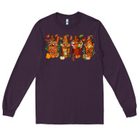 Plum thanksgiving coffee cups with gnomes bbs Long Sleeve Tee - BundleAndBundleShop