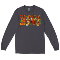 Smoke thanksgiving coffee cups with gnomes bbs Long Sleeve Tee - BundleAndBundleShop