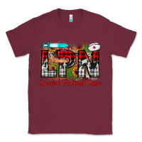 Burgundy christmas lpn licensed practical nurse Classic Tee - JahusDesignShop