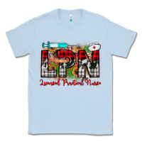 Dusty Blue christmas lpn licensed practical nurse Classic Tee - JahusDesignShop