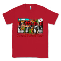 Red christmas lpn licensed practical nurse Classic Tee - JahusDesignShop