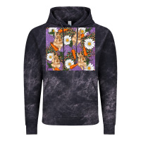 Cloud Black easter bunny carrot daisys leopard glitter Vintage Hoodie - RanaPortraitStore