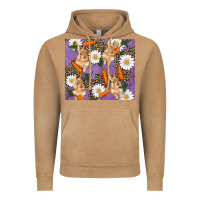 Vintage Camel easter bunny carrot daisys leopard glitter Vintage Hoodie - RanaPortraitStore