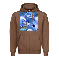 Chestnut dolphins Zipper Hoodie - BundleAndBundleShop