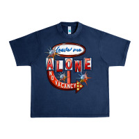 Navy leave me alone anti valentines day Urban Heavy Tee - FaDigitalArtStudio