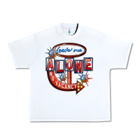 White leave me alone anti valentines day Urban Heavy Tee - FaDigitalArtStudio