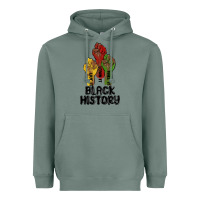 Sage black history malia Heavyweight Hoodie - MaliasSmallBusiness