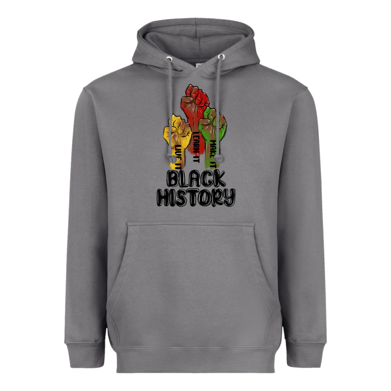 Black History Malia Heavyweight Hoodie by MaliasSmallBusiness | Teevron