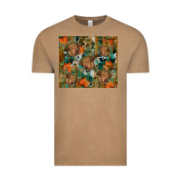 Vintage Coffee fall cowhide highland cow tumbler Vintage Tee - RanaPortraitStore