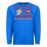 True Royal self love club Premium Sweatshirt - MaliasSmallBusiness