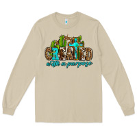 Mushroom created with a purpose Long Sleeve Tee - AdoDesignShop