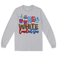 Moon Dust red whıte loaded tea Long Sleeve Tee - AdoDesignShop