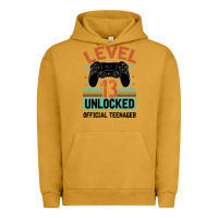 Pigment Peanut Butter Level 13 Unlocked Official Teenager 13th Birthday Urban Hoodie - Bettercallsaul