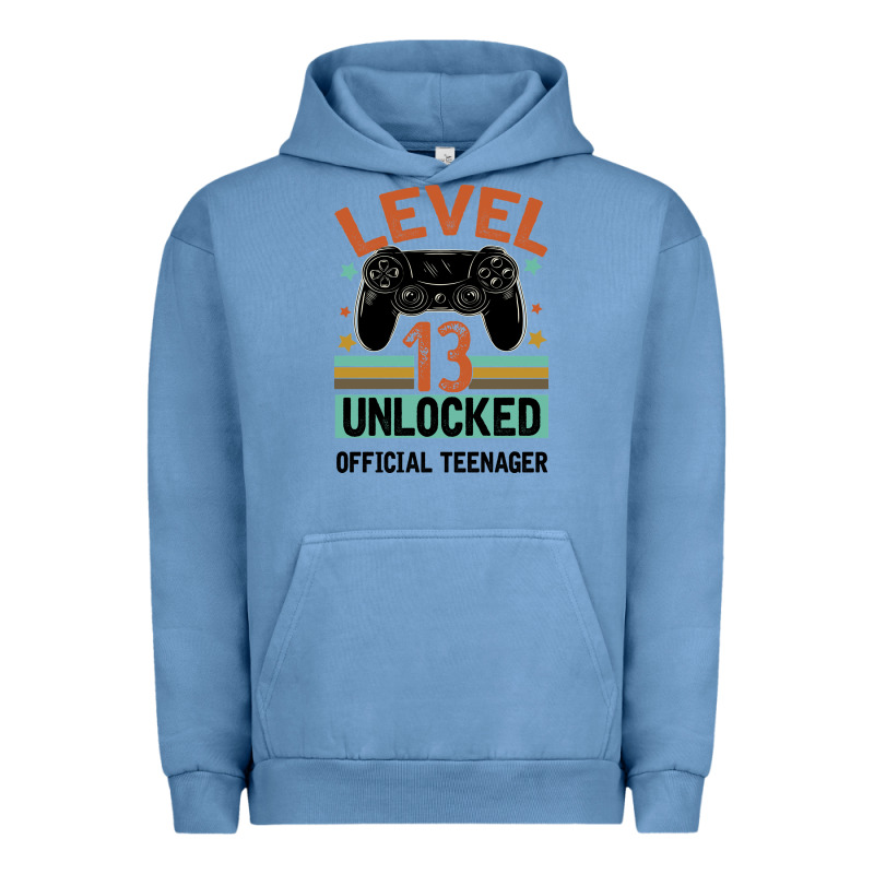 Level 13 Unlocked Official Teenager 13th Birthday Urban Hoodie by Bettercallsaul | Teevron