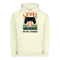 Pigment Pistachio Level 13 Unlocked Official Teenager 13th Birthday Urban Hoodie - Bettercallsaul