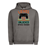 Pigment Tornado Level 13 Unlocked Official Teenager 13th Birthday Urban Hoodie - Bettercallsaul