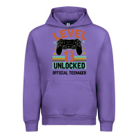 Tulip Level 13 Unlocked Official Teenager 13th Birthday Urban Hoodie - Bettercallsaul