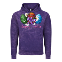 Cloud Purple easter western eggs happy easter Vintage Hoodie - RanaPortraitStore