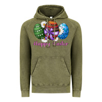 Vintage Olive easter western eggs happy easter Vintage Hoodie - RanaPortraitStore