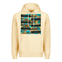 Pina Colada Hairdresser Parting Comb With Leopard And Glitter Seamless Pattern Bbs Premium Hoodie - BundleAndBundleShop