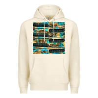 Tofu Hairdresser Parting Comb With Leopard And Glitter Seamless Pattern Bbs Premium Hoodie - BundleAndBundleShop
