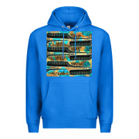 True Royal Hairdresser Parting Comb With Leopard And Glitter Seamless Pattern Bbs Premium Hoodie - BundleAndBundleShop
