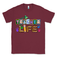 Burgundy teacher life Classic Tee - AdoDesignShop
