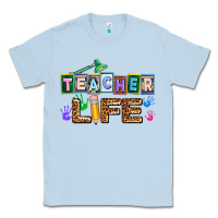 Dusty Blue teacher life Classic Tee - AdoDesignShop