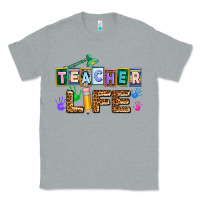 Heather Grey teacher life Classic Tee - AdoDesignShop