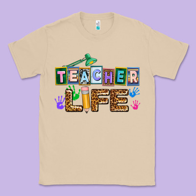 Teacher Life Classic Tee Designed By Adodesignshop