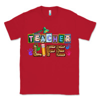 Red teacher life Classic Tee - AdoDesignShop