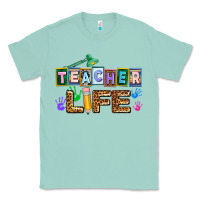 Seafoam teacher life Classic Tee - AdoDesignShop