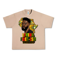 Burro juneteenth living freeish since 1865 Urban Heavy Tee - HRA Design Shop