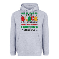 Heather Grey black  lifetime Heavyweight Hoodie - MaliasSmallBusiness