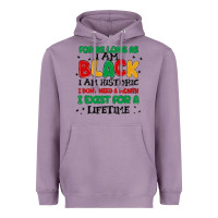 Lavender black  lifetime Heavyweight Hoodie - MaliasSmallBusiness